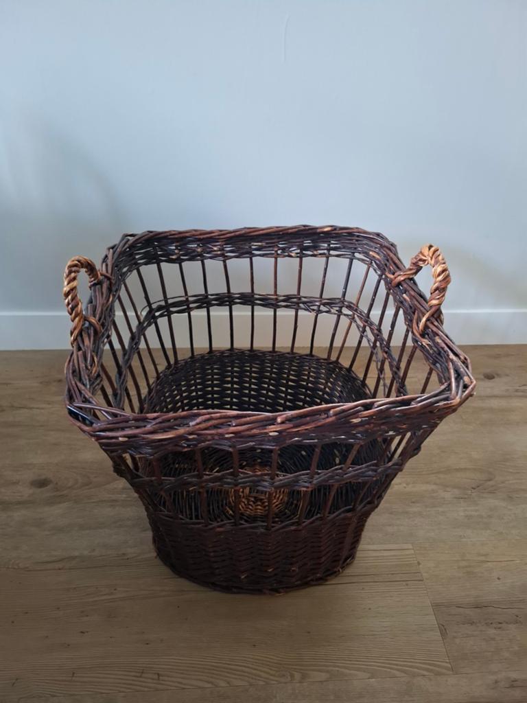 Stevige rieten mand 50x50x50 cm, Ophalen