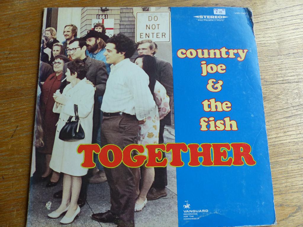 Country Joe & The Fish – Together ( Psychedelic Rock), Gebruikt, Overige genres, Inclusief binnenhoes, Ophalen of Verzenden
