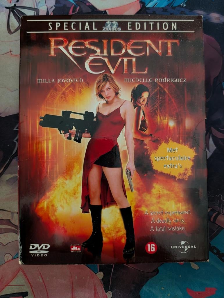 Resident Evil - Special Edition (2 DVD's), Vanaf 16 jaar, Ophalen of Verzenden, Gebruikt, Actiethriller