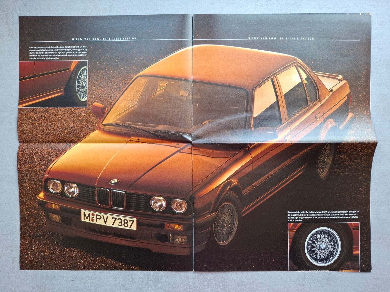 BMW 3-serie Edition folder - 1990, Ophalen of Verzenden, Zo goed als nieuw, BMW