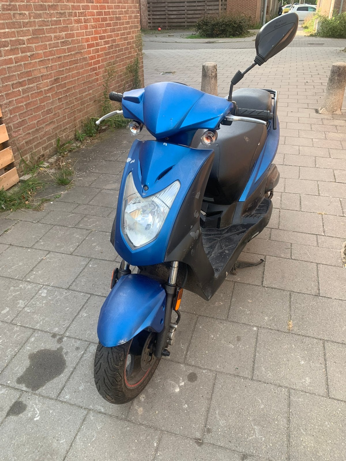 Kymco agility 50, Ophalen, Zo goed als nieuw, Benzine, Agility