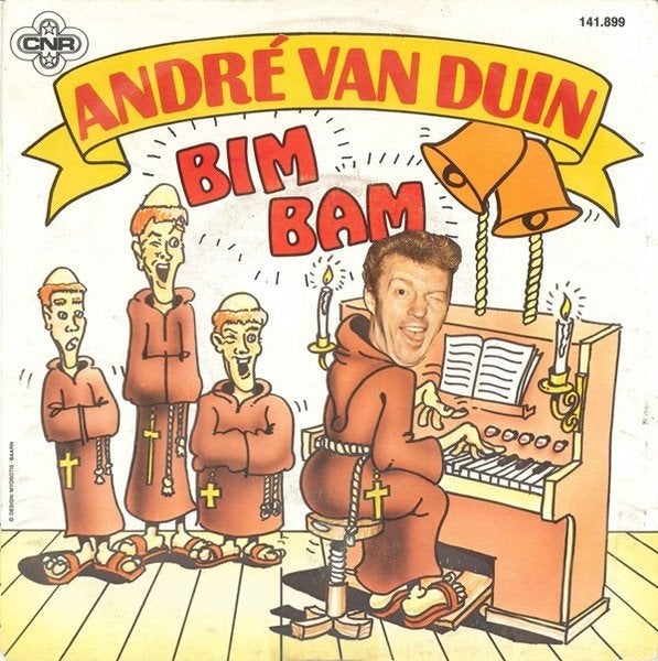 Single (1982) André van Duin – Bim Bam / Als Je Huilt, Gebruikt, 7 inch, Ophalen of Verzenden, Fotohoes
