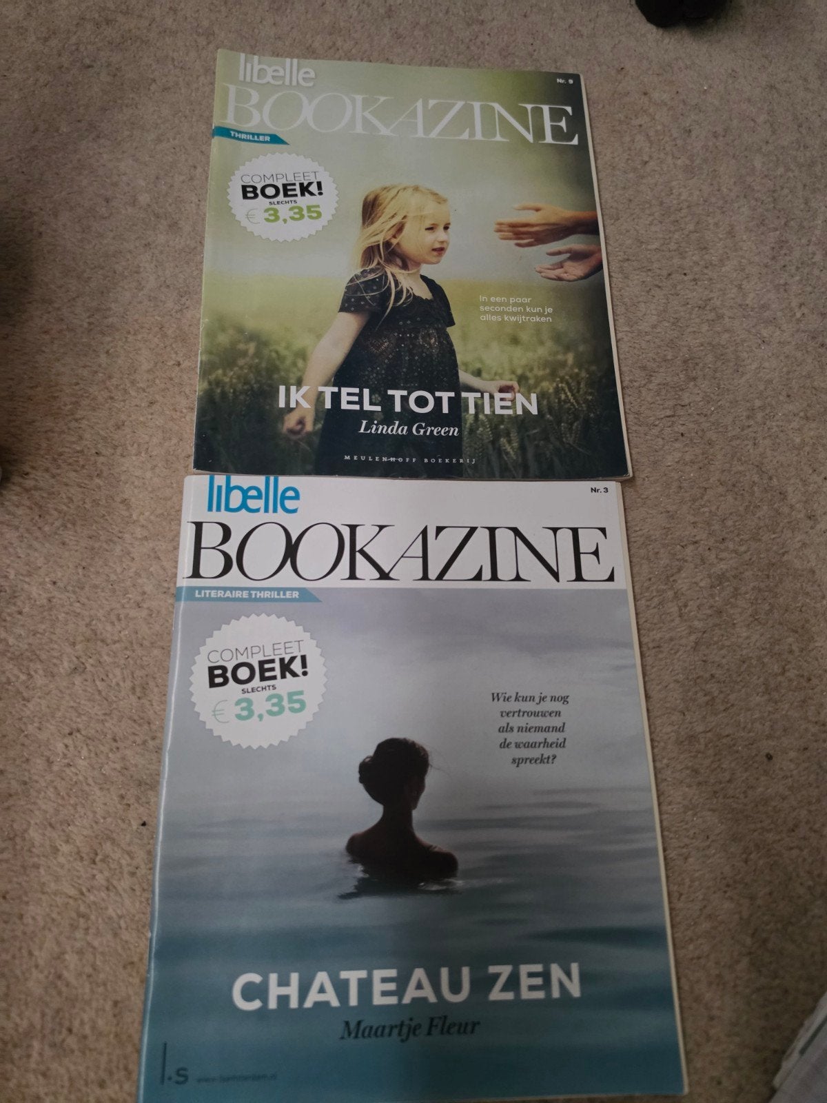 2 Libelle Bookazines: Ik Tel Tot Tien & Chateau Zen, Boeken, Ophalen of Verzenden, Zo goed als nieuw