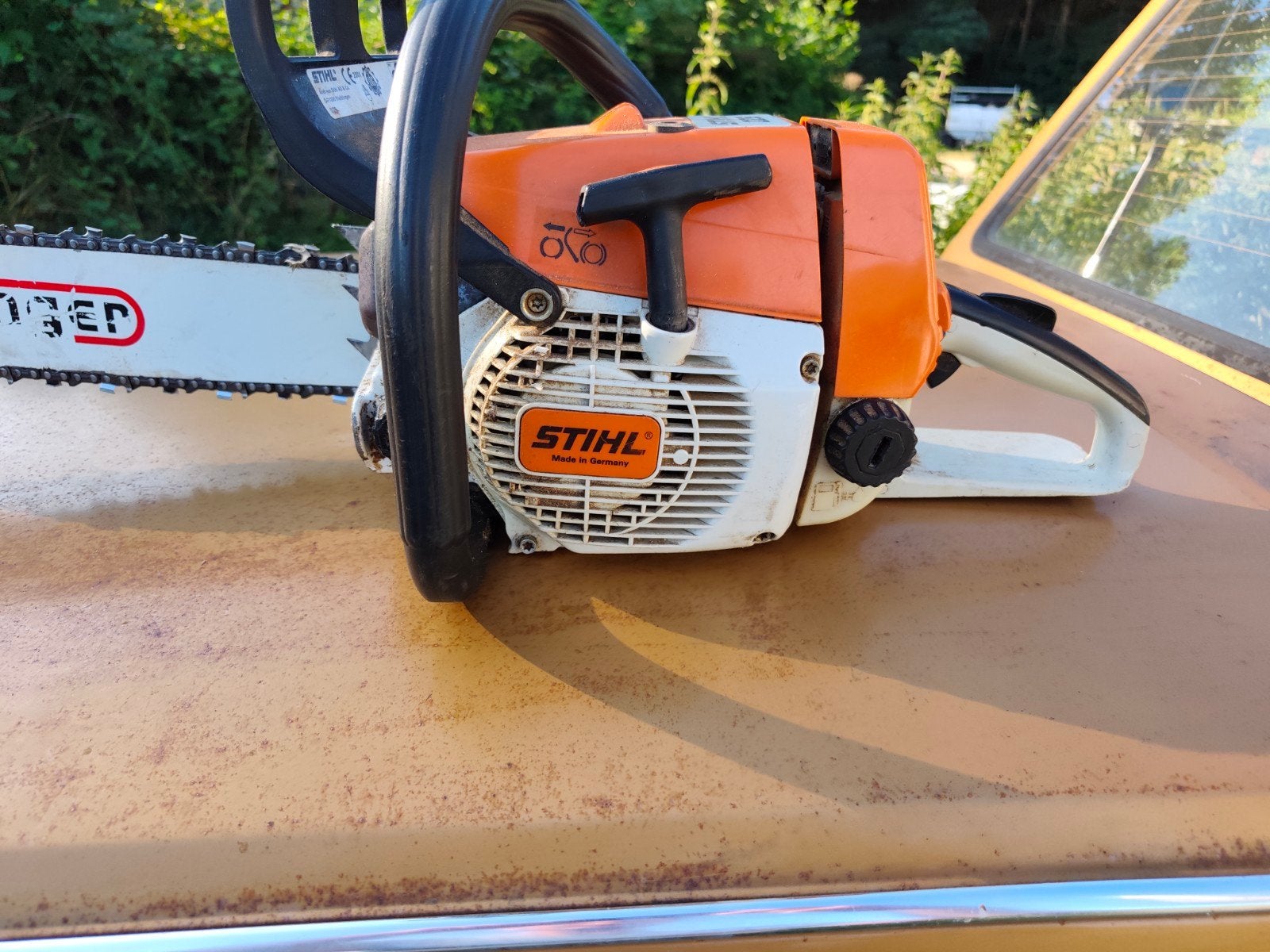 Stihl 026 Kettingzaag - Krachtige en Betrouwbare Zaag, Tuin en Terras, Takkenscharen, Ophalen of Verzenden, Gebruikt, 50 mm of meer