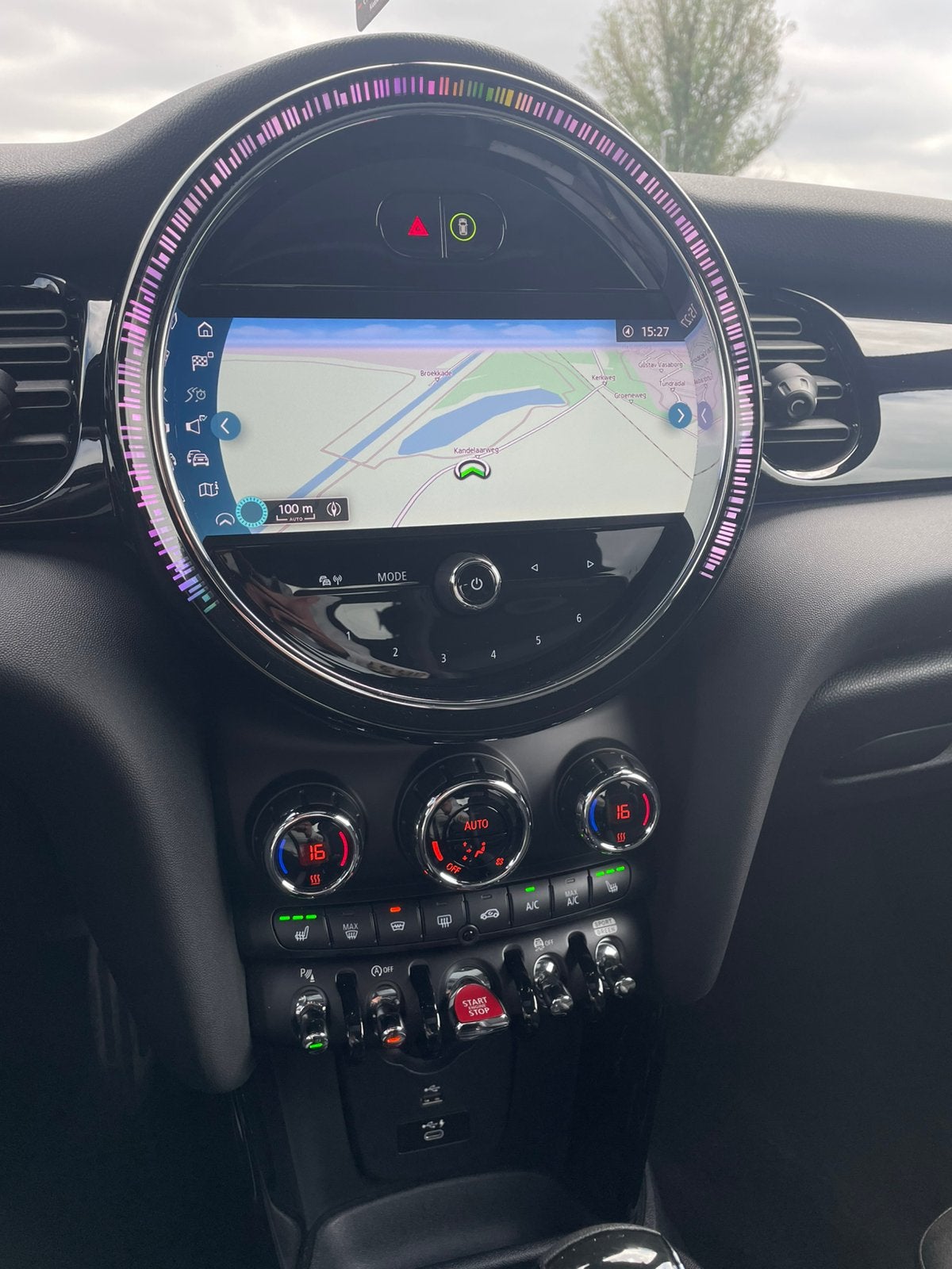Mini Cooper S John Cooper Works Automaat Navi Cam LED APK'28, 1998 cc, Zwart, 4 cilinders, Zwart