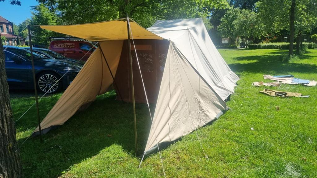 Mooie De Waard Tureluur tent met veel extra's!, Ophalen, Gebruikt, Tot en met 4