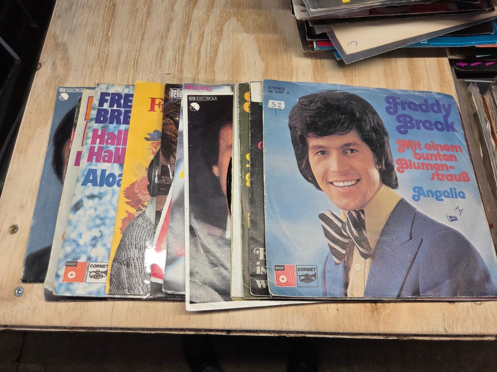 partij singles Freddy Breck, Cd's en Dvd's, Ophalen of Verzenden, Gebruikt, Overige genres