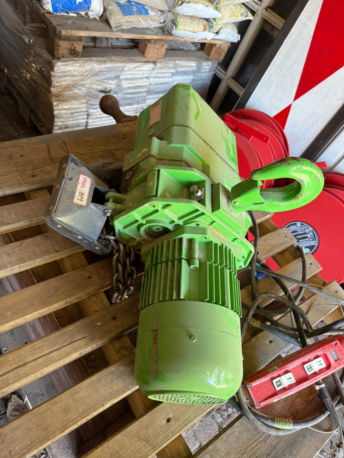 Stahl elektrische kettingtakel - T510, Ophalen, Gebruikt, Elektrisch, Stahl