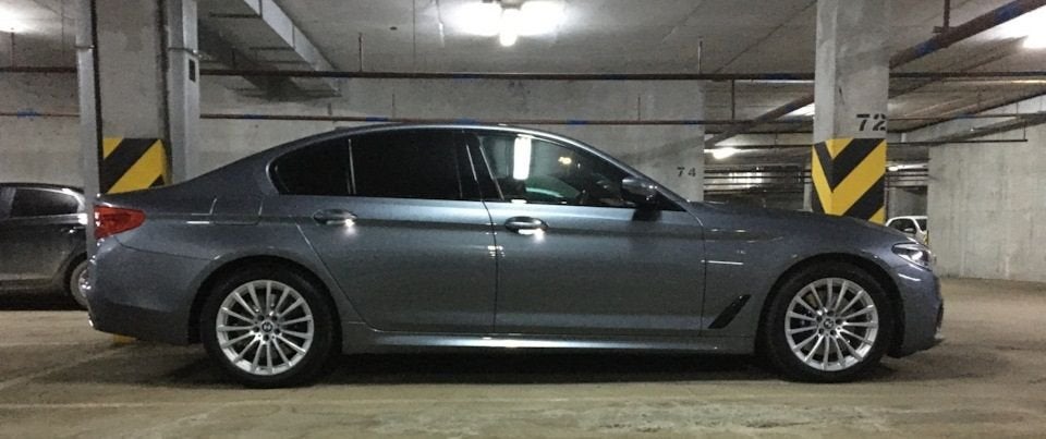 Originele 18 inch BMW velgen winterbanden 5-serei G30 G31, 18 inch, -, -, Banden en Velgen