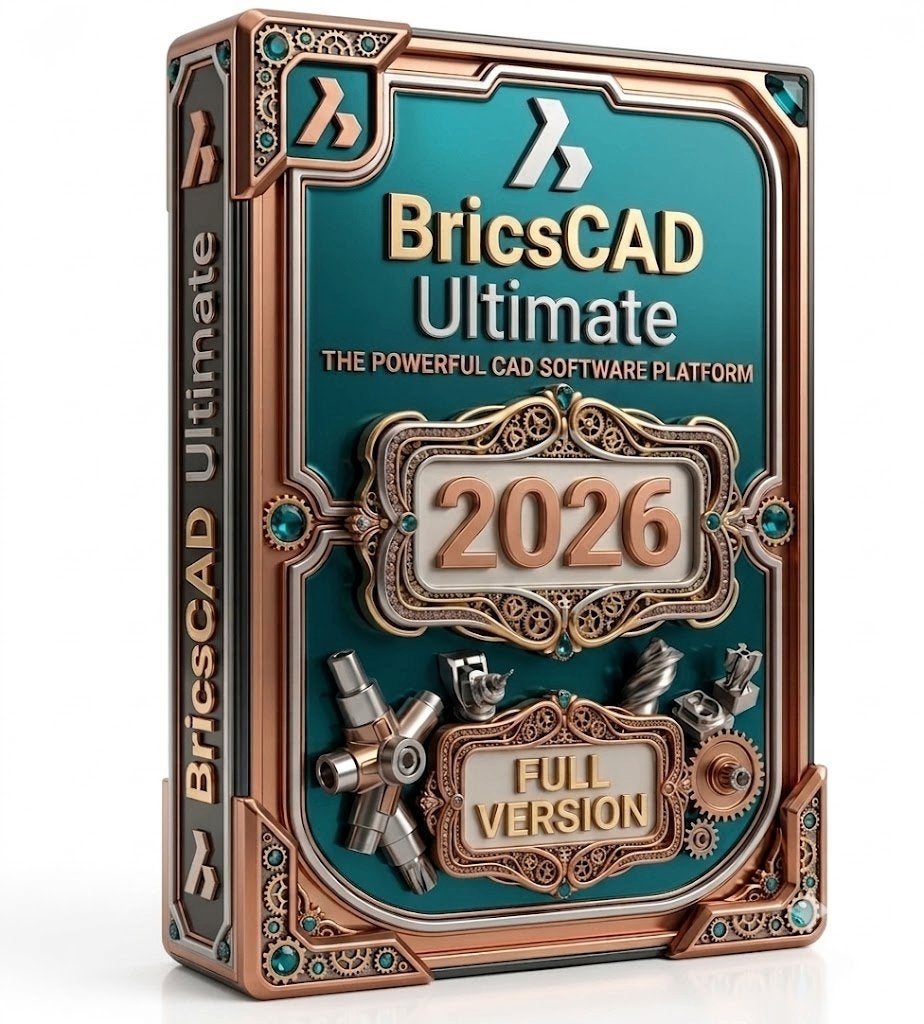 BricsCAD Ultimate 2026, Computers en Software, Ophalen, Nieuw, Windows