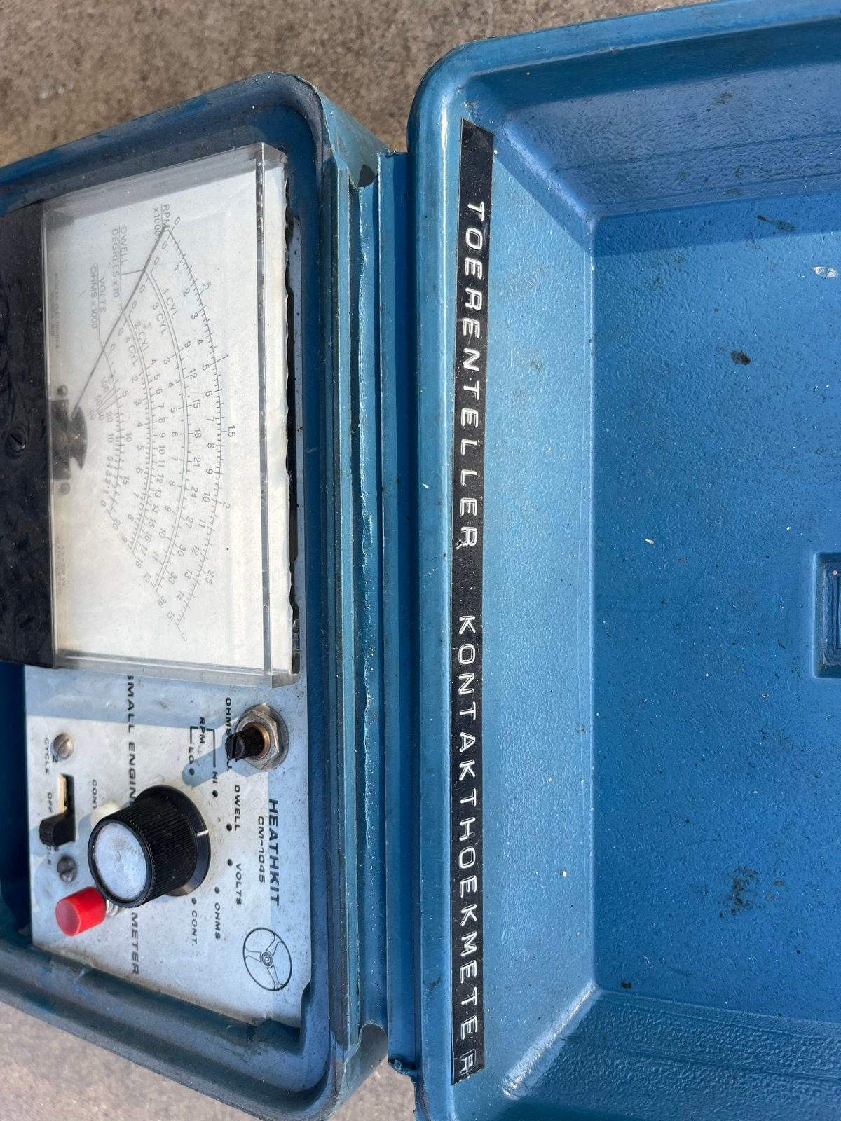 Heathkit Toerenteller en Kontakthoekmeter voor Klassiekers, Auto diversen, Ophalen, Gebruikt