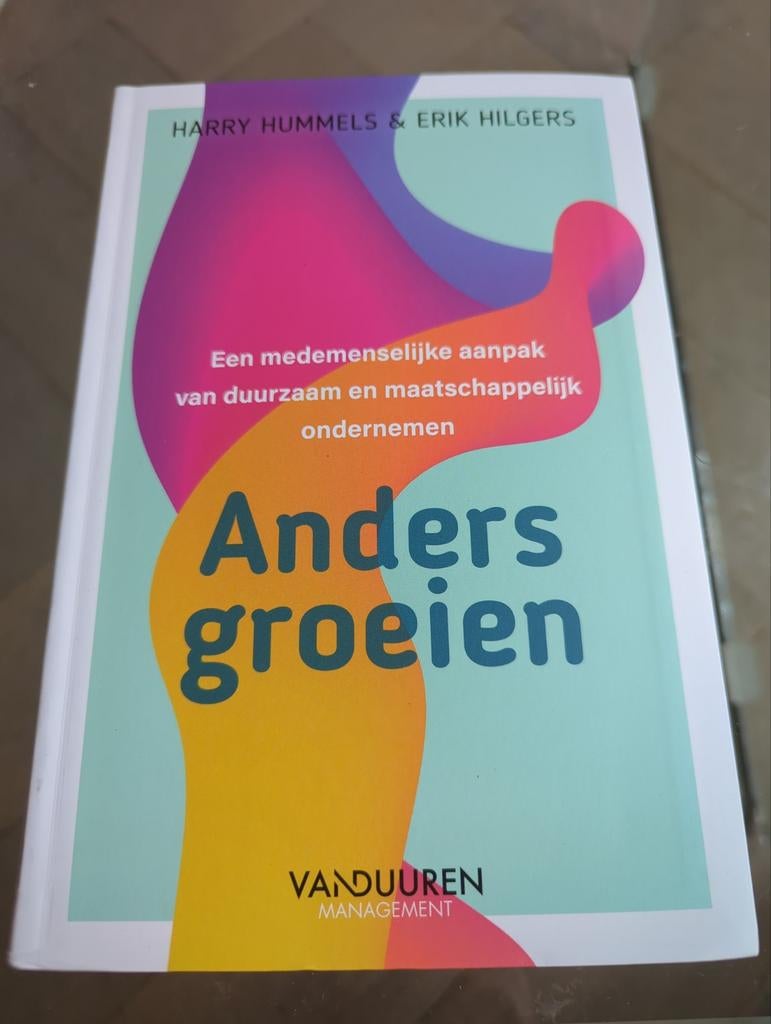 Anders groeien: duurzaam en maatschappelijk ondernemen, Ophalen of Verzenden, Zo goed als nieuw, Management, Harry Hummels & Erik Hilgers