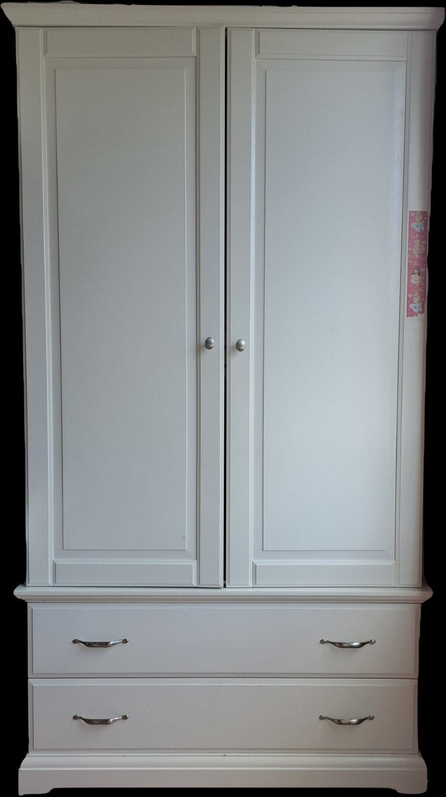 🪬Ikea Birkeland kledingkast, wit, 109x58x200 cm, Huis en Inrichting, Gebruikt, 100 tot 150 cm, 200 cm of meer, Klassiek