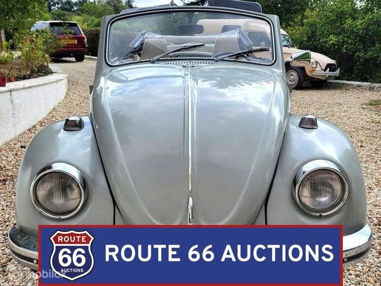 Volkswagen Beetle Cabriolet | 1969 | Route 66 Auctions, Auto's, Overige carrosserieën, Volkswagen, Zwart, Bedrijf