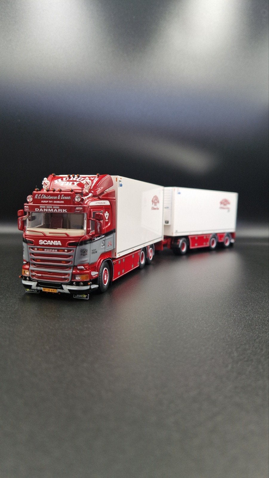 Tekno | Christensen en Senner - Scania, Ophalen of Verzenden, Zo goed als nieuw, Bus of Vrachtwagen, Tekno