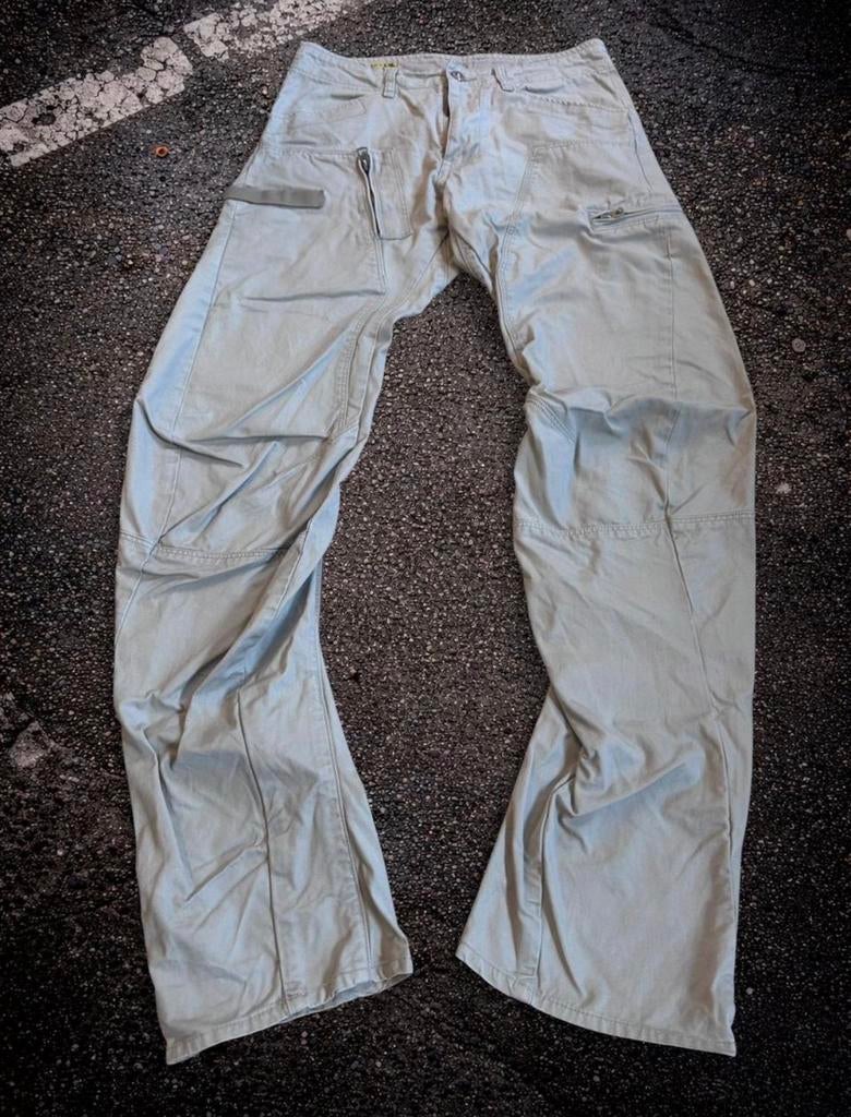 G-Star Raw Powel Field 3D Tapered Utility Broek 30x34, Ophalen of Verzenden, Zo goed als nieuw, Overige maten, Beige