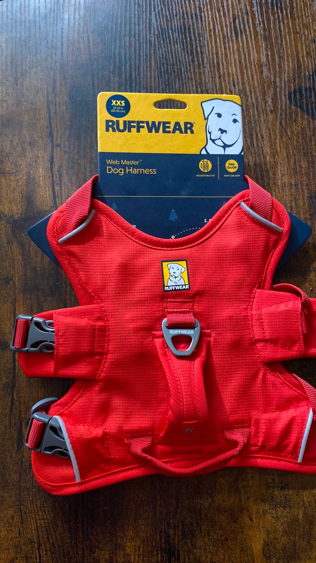 Ruffwear web master hondentuig rood maat xxs, Dieren en Toebehoren, Verzenden, Zo goed als nieuw