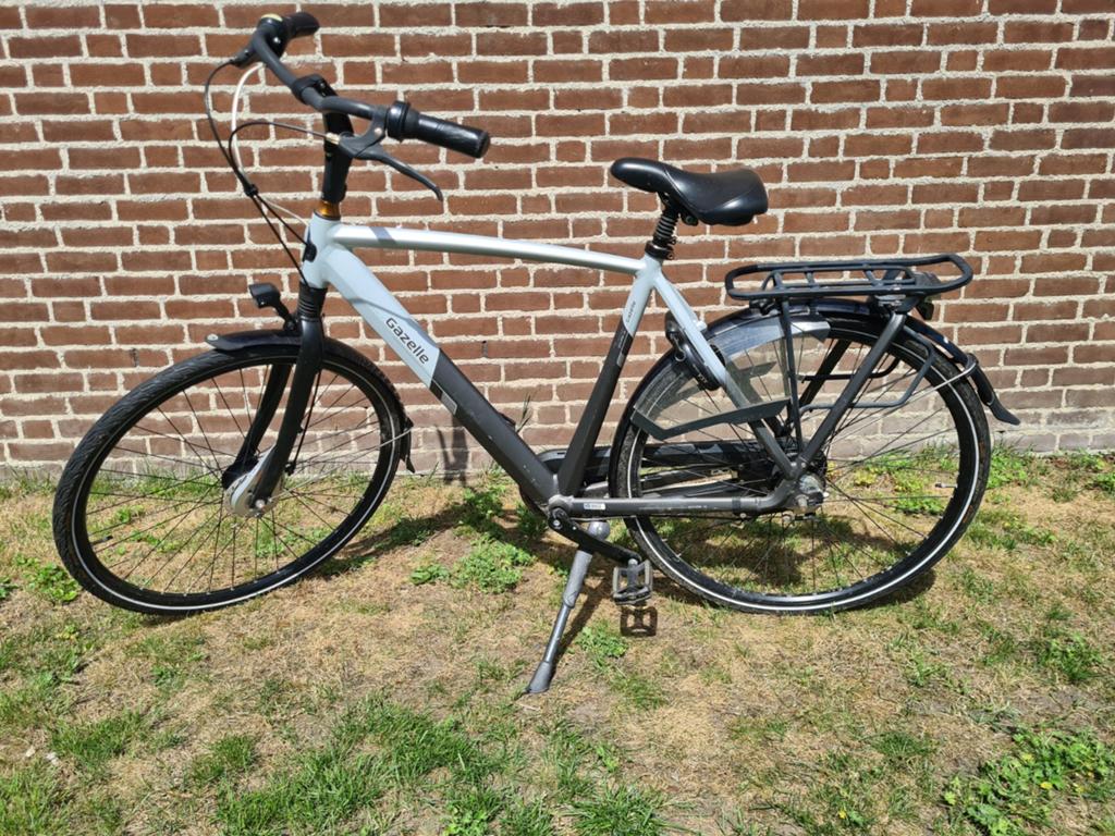 Gazelle fiets met 8 versnellingen, Fietsen en Brommers, Fietsen | Heren | Herenfietsen, Ophalen, Terugtraprem, Gebruikt, Versnellingen