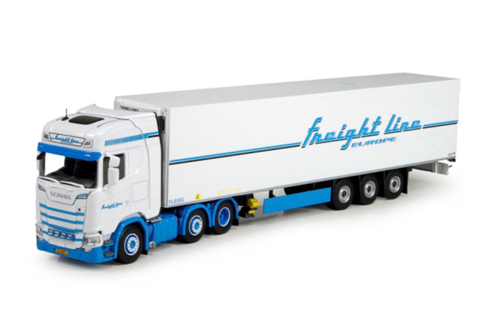 Gezocht Tekno trailer FreightLine, Hobby en Vrije tijd, Modelauto's | 1:50, Ophalen of Verzenden, Zo goed als nieuw, Bus of Vrachtwagen