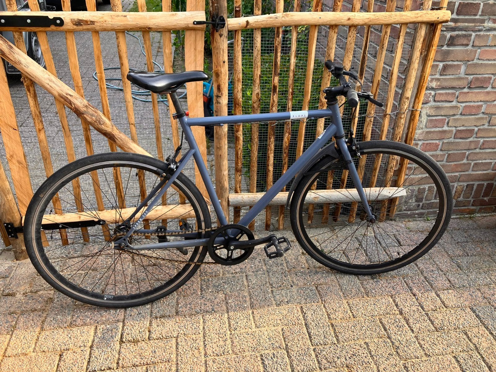 Elops Stadsfiets - Grijs, Zo goed als nieuw, Ophalen of Verzenden