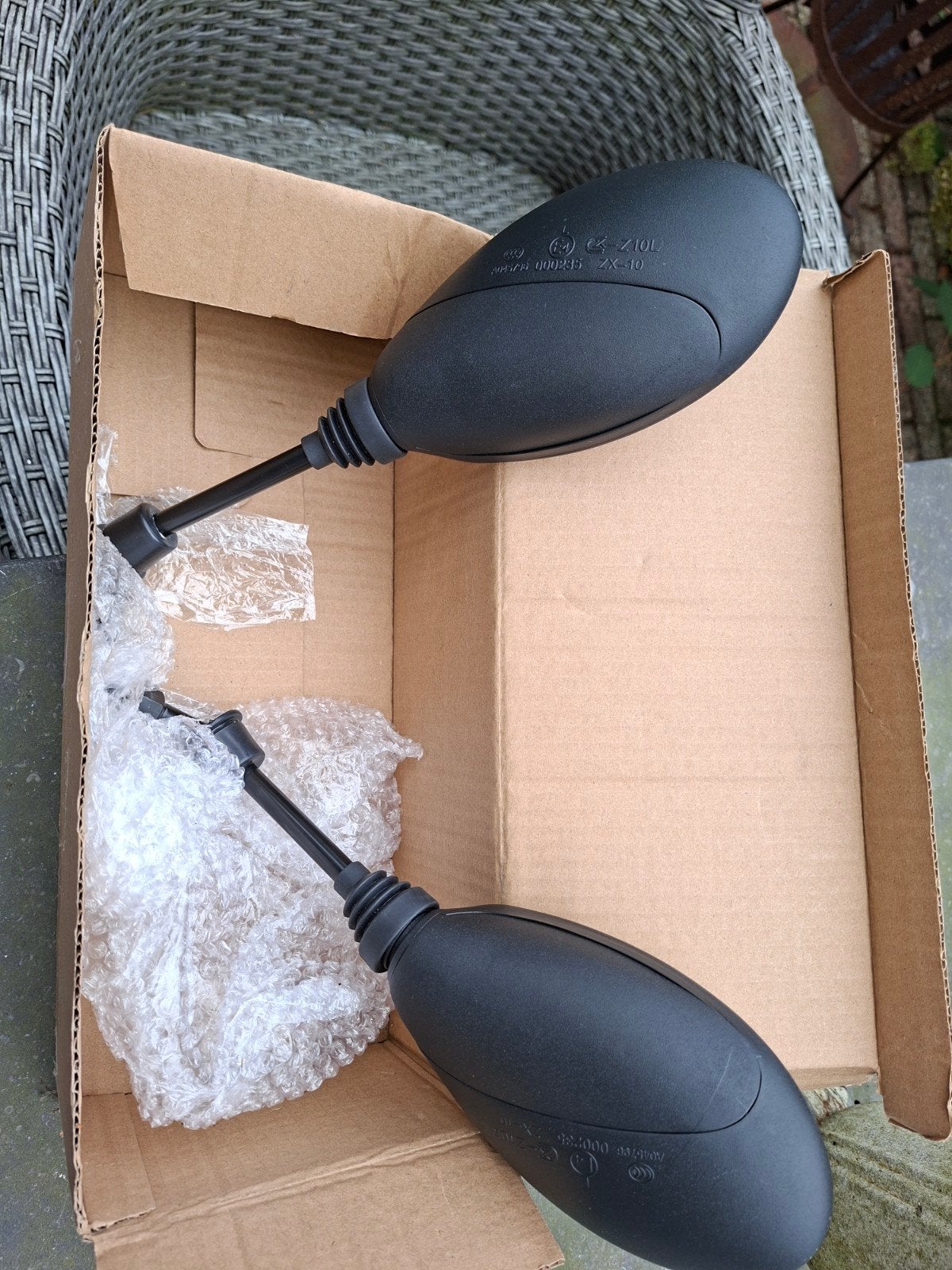 Spiegels Piaggio Zipp, Fietsen en Brommers, Ophalen of Verzenden, Nieuw, Benzine, Zip