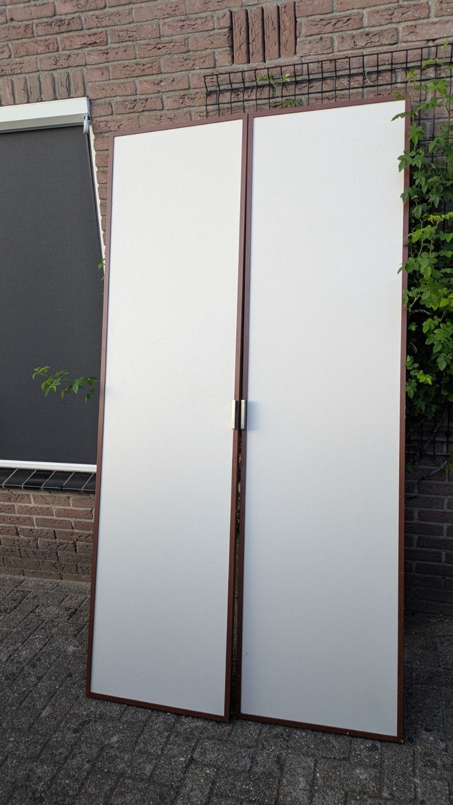 2x Kastdeur panelen 226x59.5x2.5 cm, Ophalen, Gebruikt, 200 cm of meer, 50 tot 100 cm
