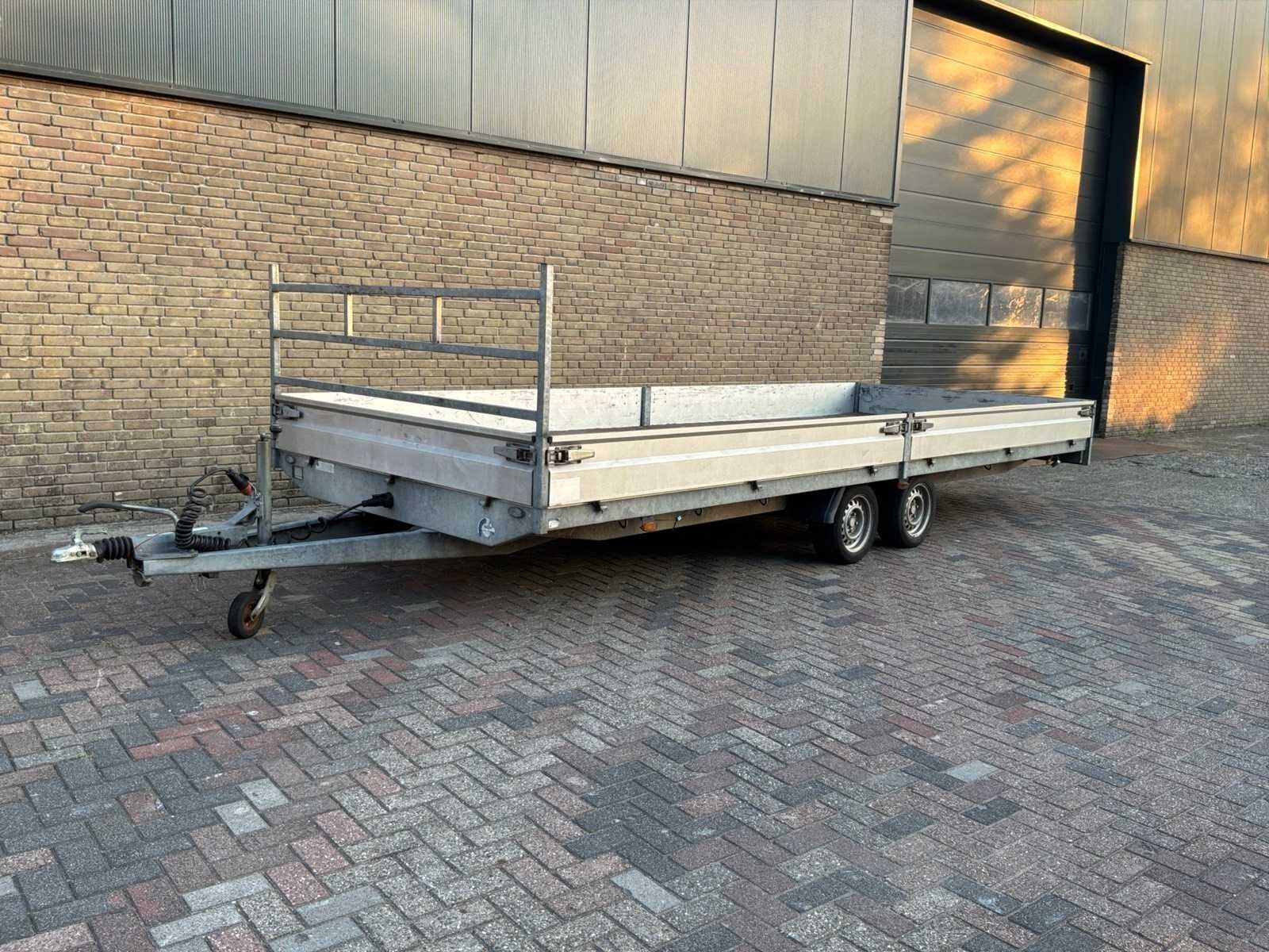 2015 Hapert AL Plateauwagen 605x220CM 2700KG, Gebruikt