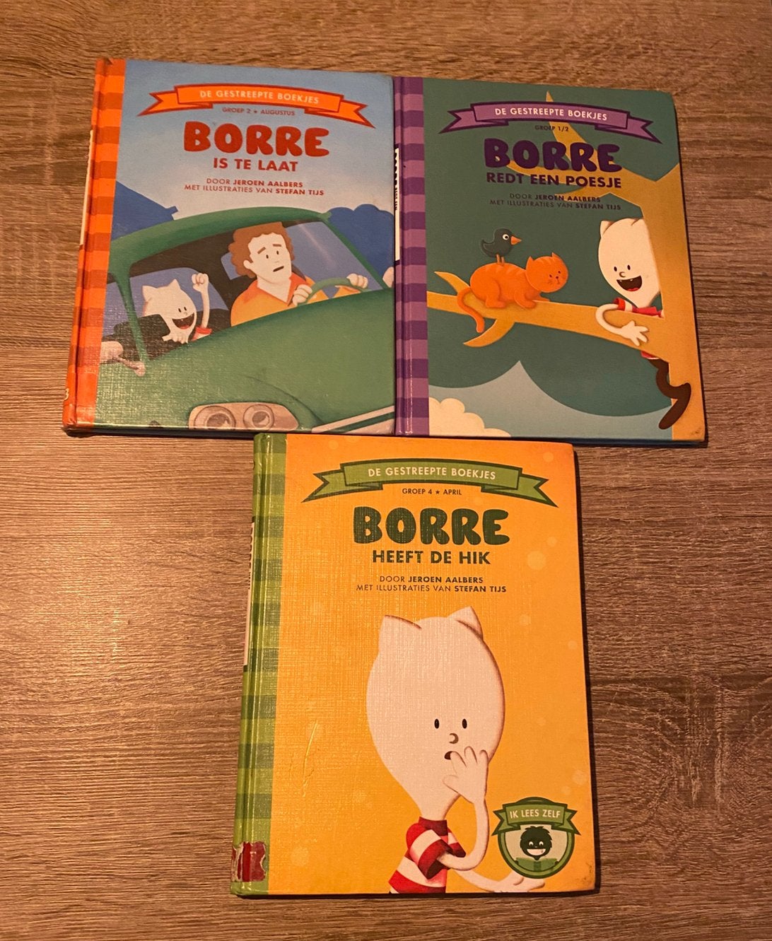 3 Borre boekjes, Boeken, Kinderboeken | Kleuters, Ophalen of Verzenden, Zo goed als nieuw, Fictie algemeen