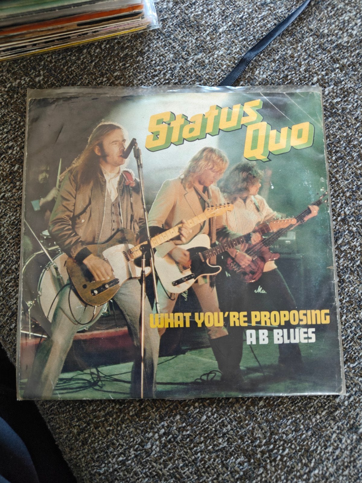 Status quo -What are you proposing, Cd's en Dvd's, Vinyl Singles, Gebruikt, Pop, Ophalen of Verzenden