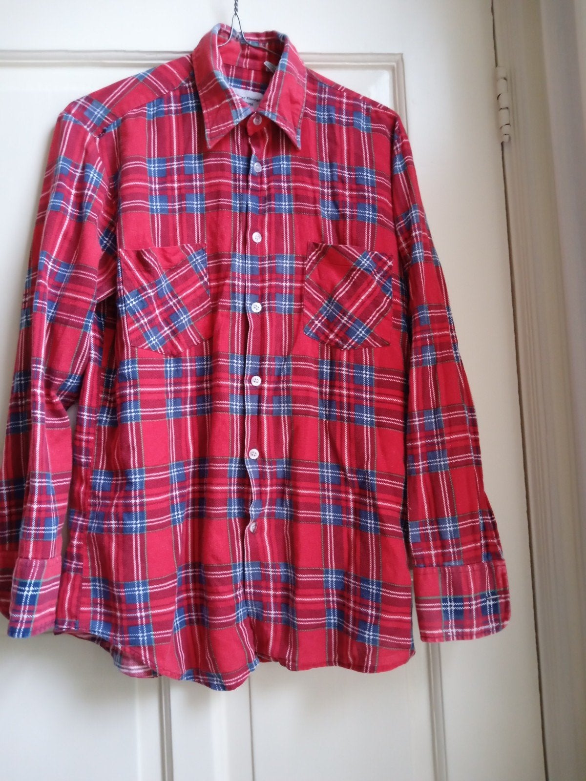 Geruite blouse roze/paars maat S/M, Indigo Collection, Ophalen, Maat 36 (S), Roze
