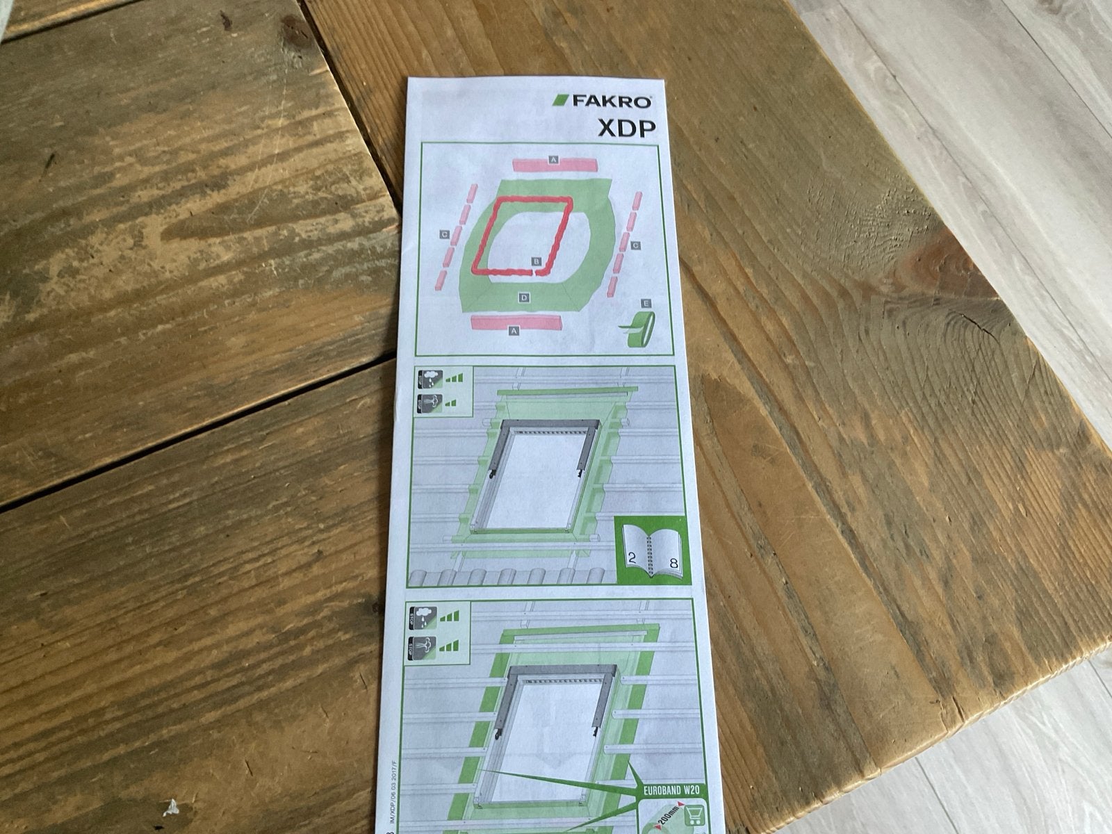 Fakro XDP isolatie set voor dakraam, Overige materialen, Overige typen, Nieuw, Ophalen of Verzenden