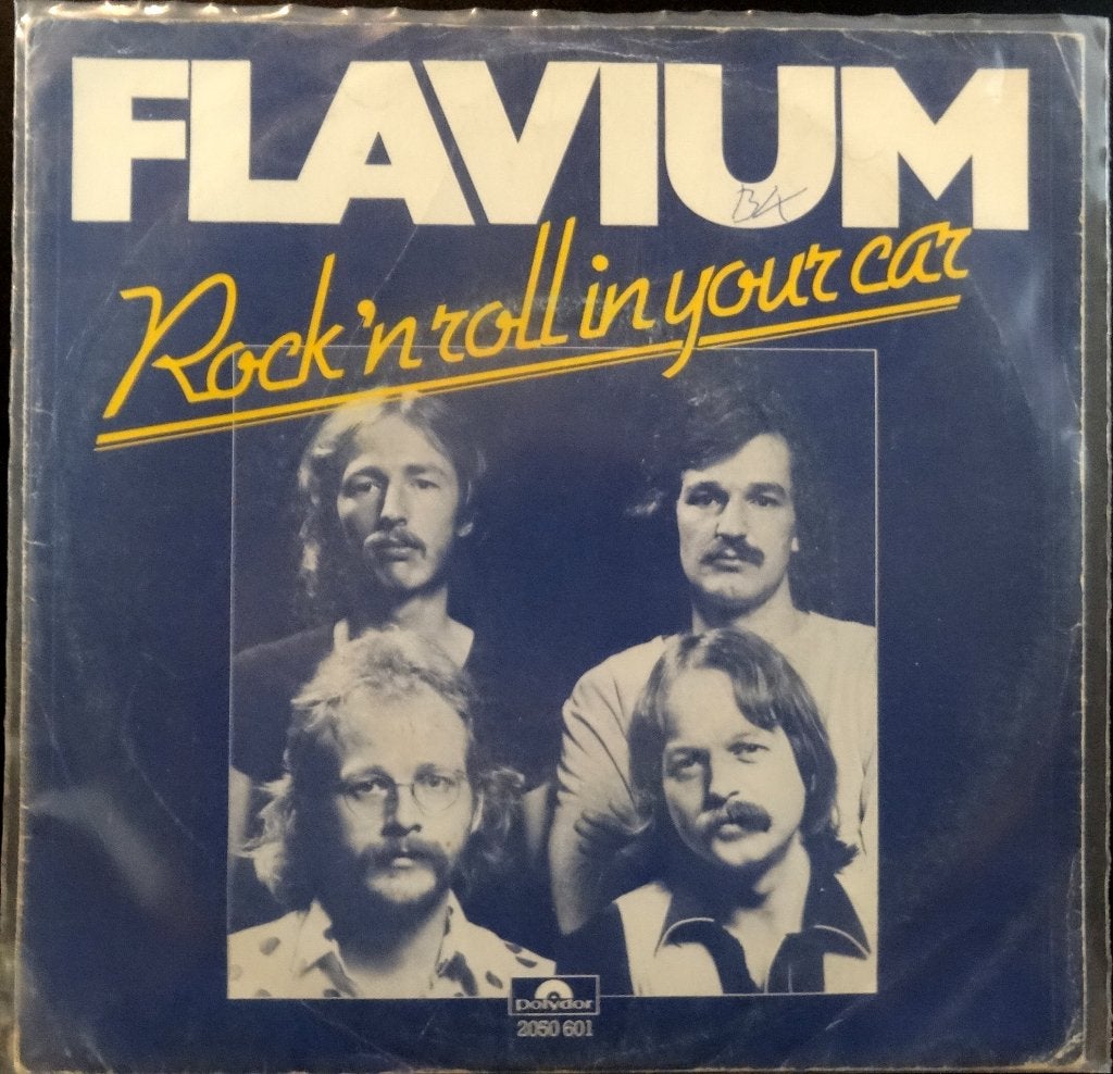 Vinyl single Flavium - Rock'n roll in your car € 2,00, Gebruikt, 7 inch, Ophalen of Verzenden, Fotohoes