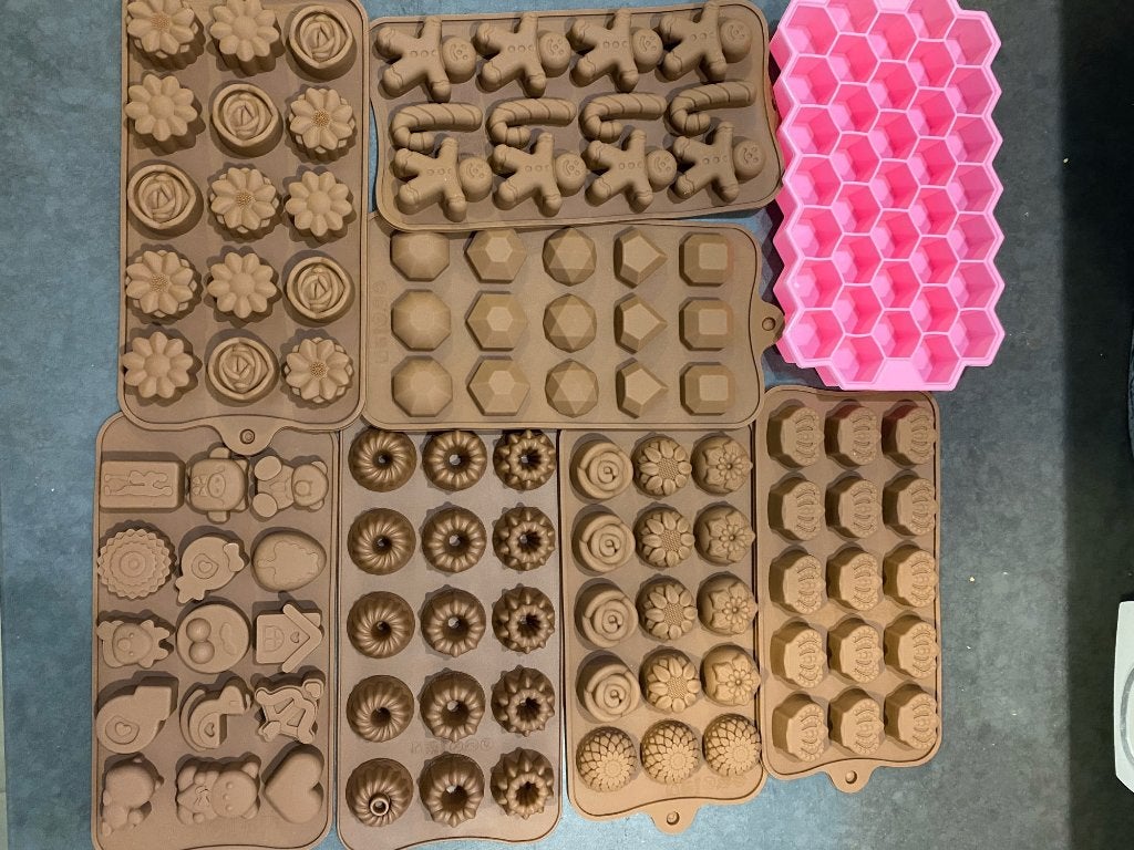 Diverse Chocolade Mallen / Mal Cake Vorm Koek Gebak Taart, Verzenden, Nieuw