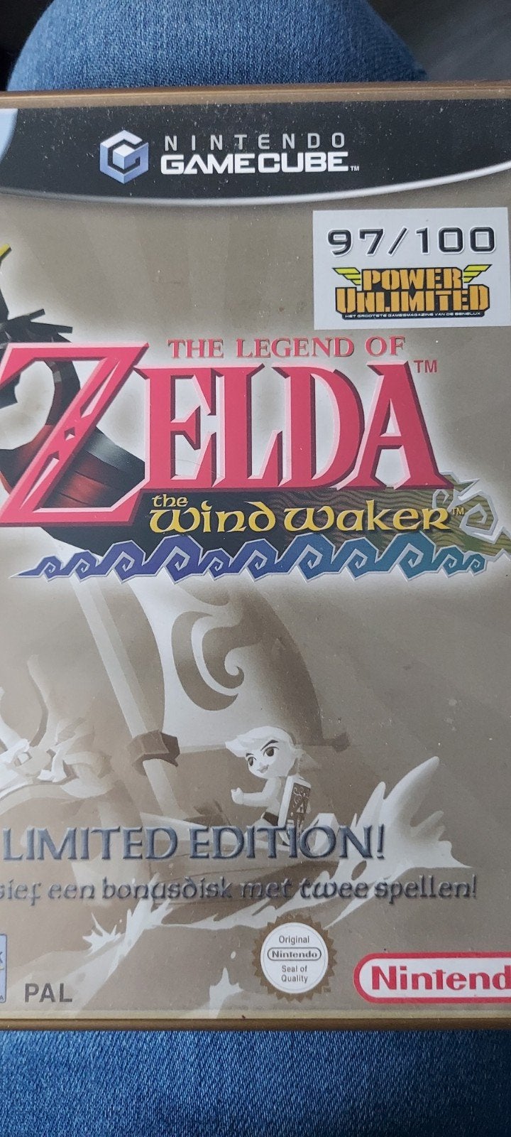 The Legend of Zelda: The Wind Waker Limited Edition 2 discs, Spelcomputers en Games, Avontuur en Actie, Gebruikt, 1 speler, Ophalen of Verzenden
