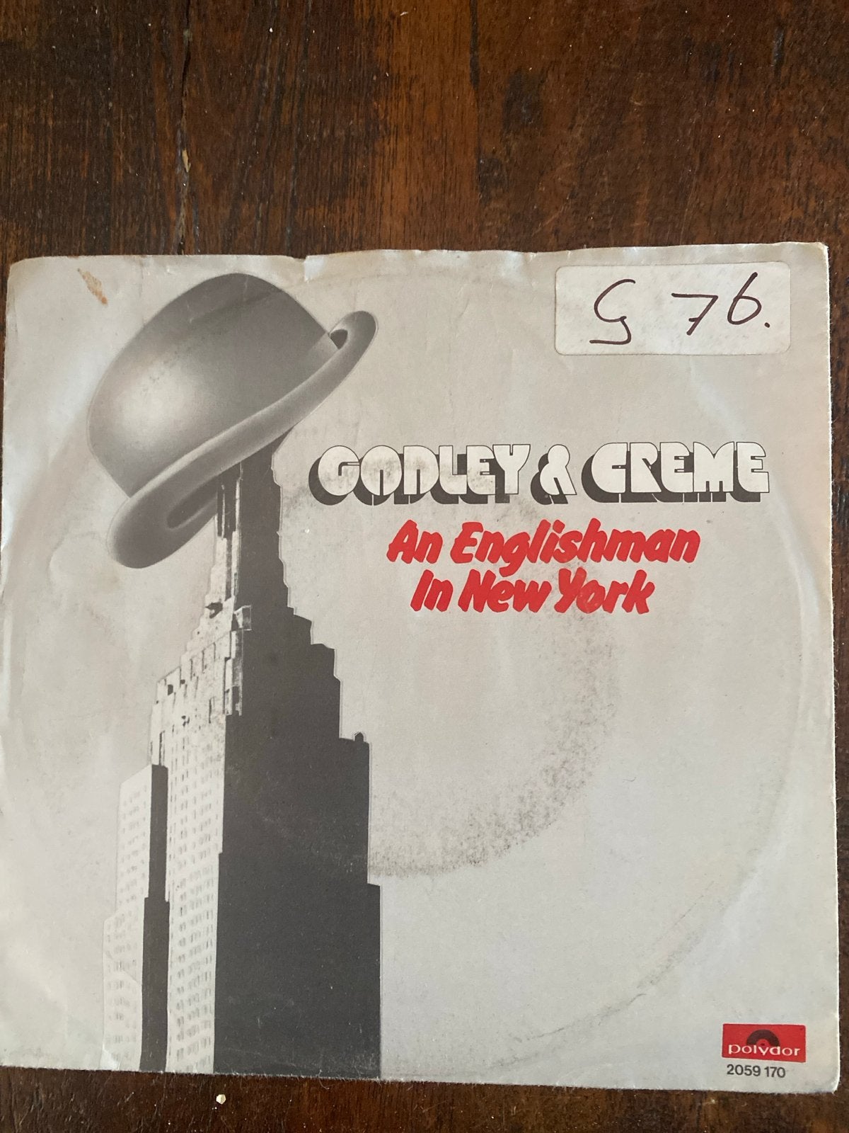 Godley & Creme - An Englishman In New York (7 inch single), Cd's en Dvd's, Gebruikt, 7 inch, Ophalen of Verzenden, Pop