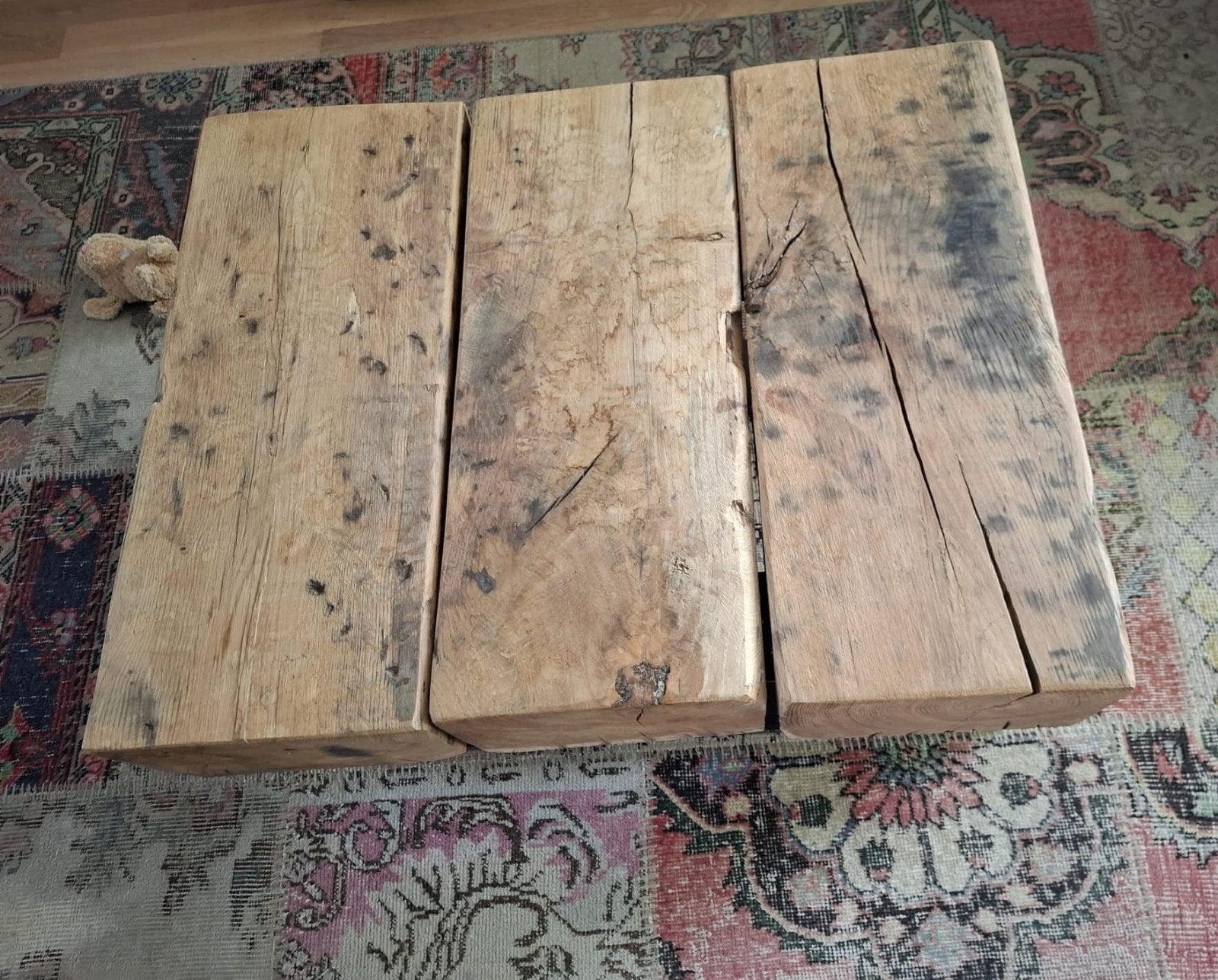 Robuuste salontafel, Ophalen, Gebruikt, 50 tot 100 cm, 50 tot 100 cm