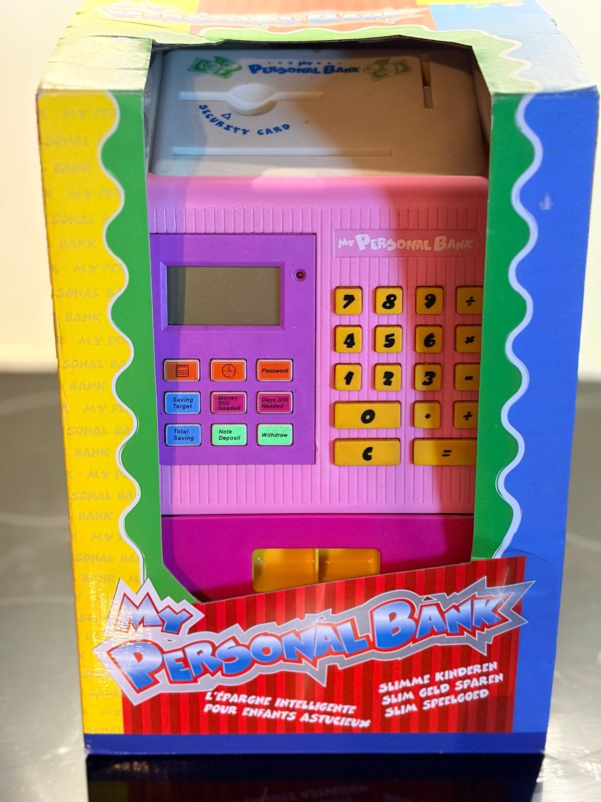 My Personal Bank - Roze Spaarbank voor Kinderen, Ophalen of Verzenden, Nieuw, Jongen of Meisje