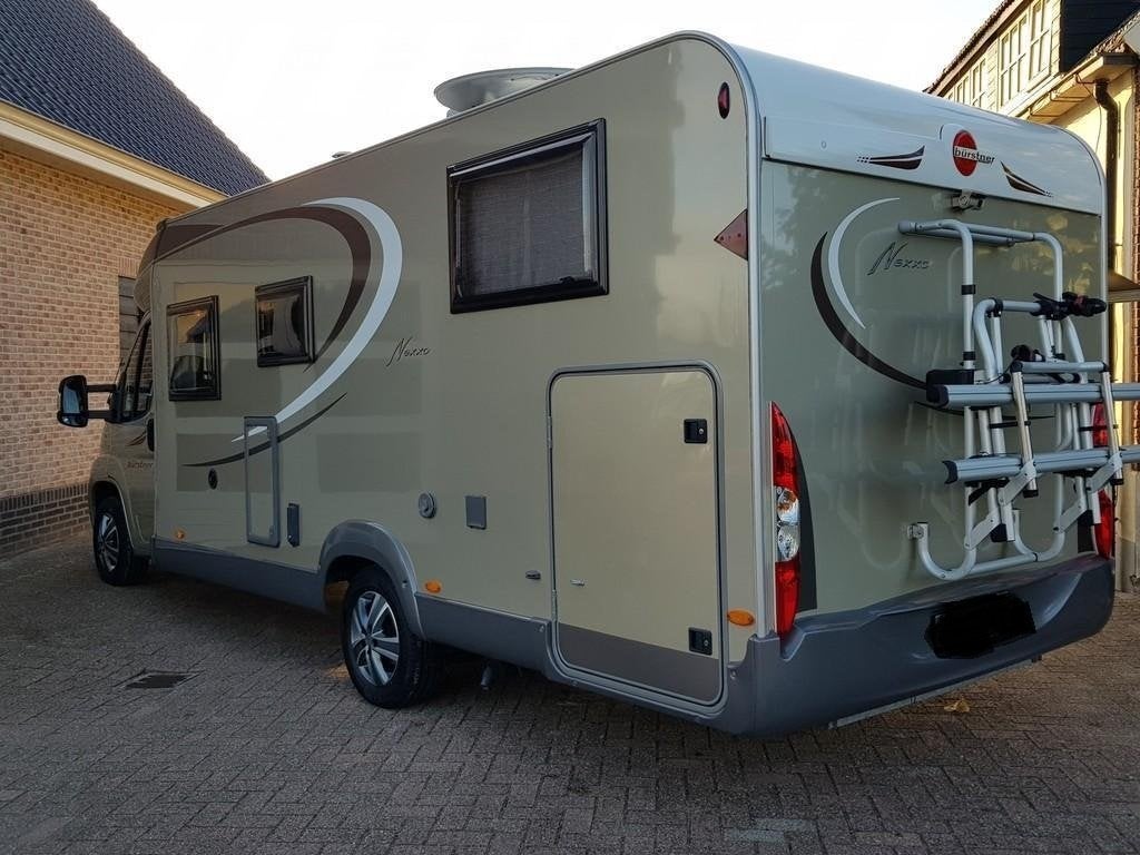 Bürstner Nexxo T728 enkele bedden., Ringverwarming, Fiat, Gaslek-detector, 7 tot 8 meter