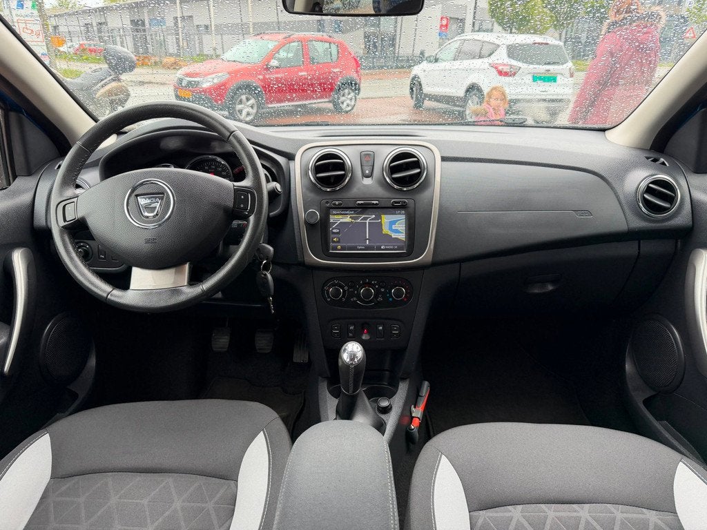 Dacia Sandero 0.9 TCe Stepway Lauréate Airco|Cruise|NAVI|NA, Voorwielaandrijving, Stof, Gebruikt, 31 €/maand