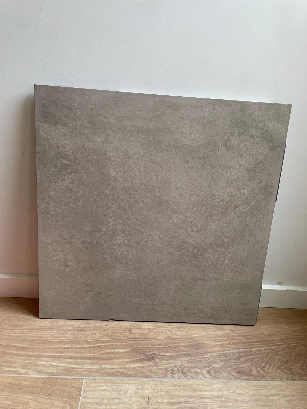 Warme betonlook gerectificeerde tegels 60x60 - ca. 7m2, Ophalen, 40 tot 60 cm, 40 tot 60 cm, Keramiek