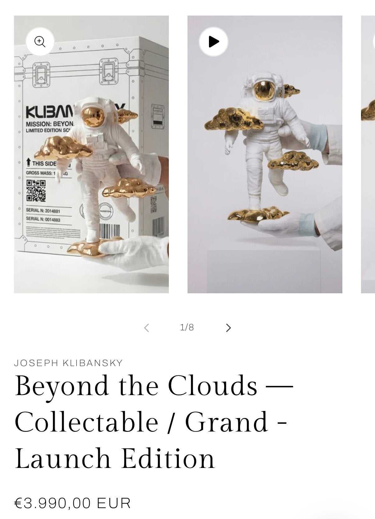 Joseph klibansky - Beyond the Clouds — Collectable / Grand, Ophalen of Verzenden