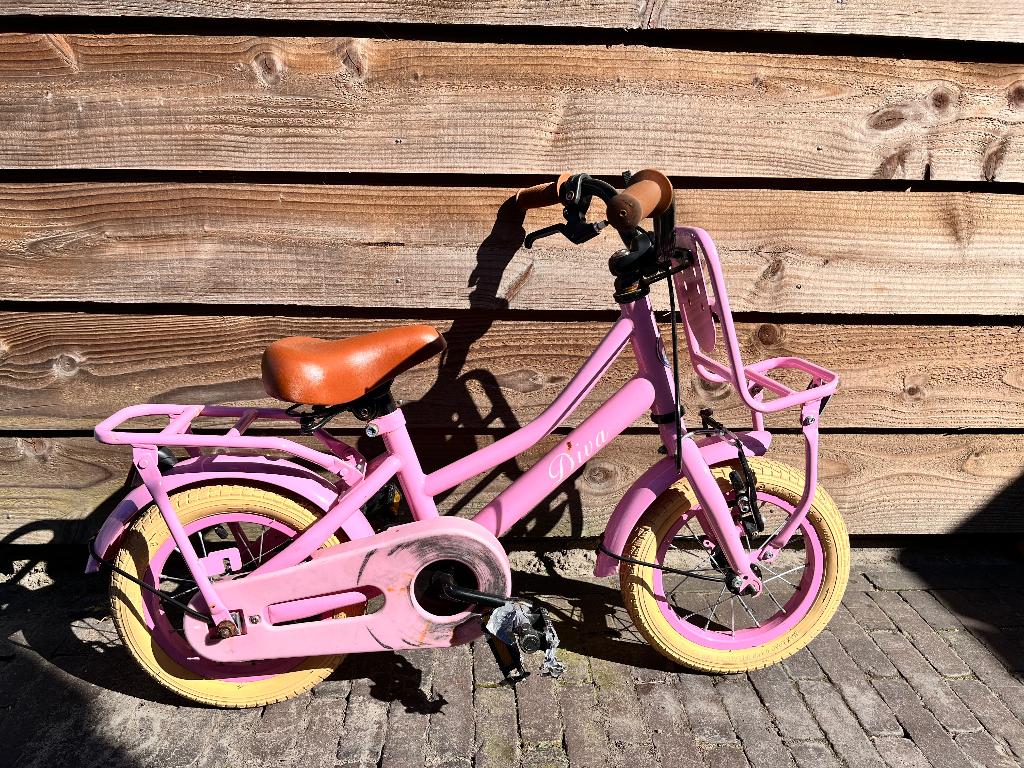 Fietsje 12 inch, Terugtraprem, Gebruikt, 14 inch of minder, Ophalen