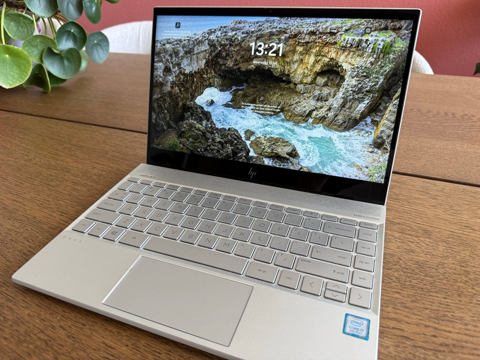 HP Envy 13 inch laptop - i7-8550U, 8GB RAM, 256GB SSD, Ophalen, Gebruikt, 2 tot 3 Ghz, Qwerty