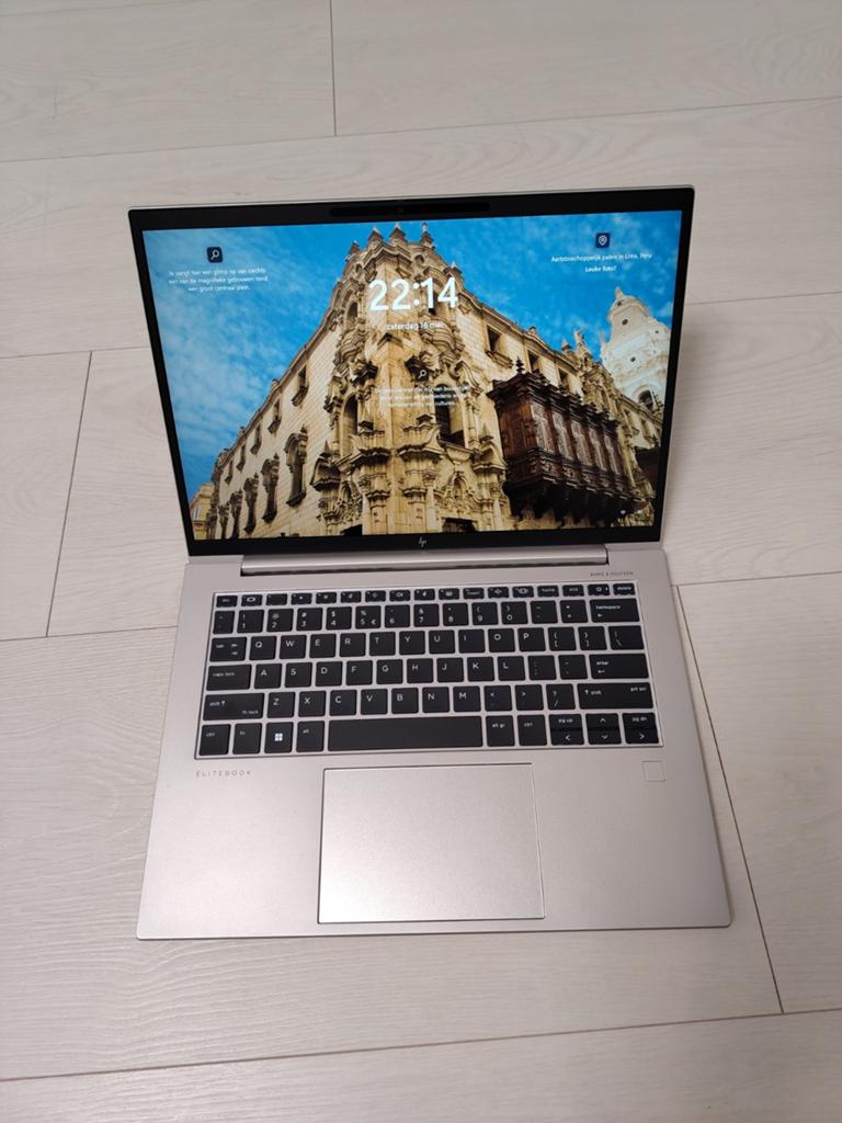 Hp elitebook 840 g9 i5 12 generatie 16gb ddr5 512ssd, Hp, Intel Core i5-1235U, Qwerty, 14 inch