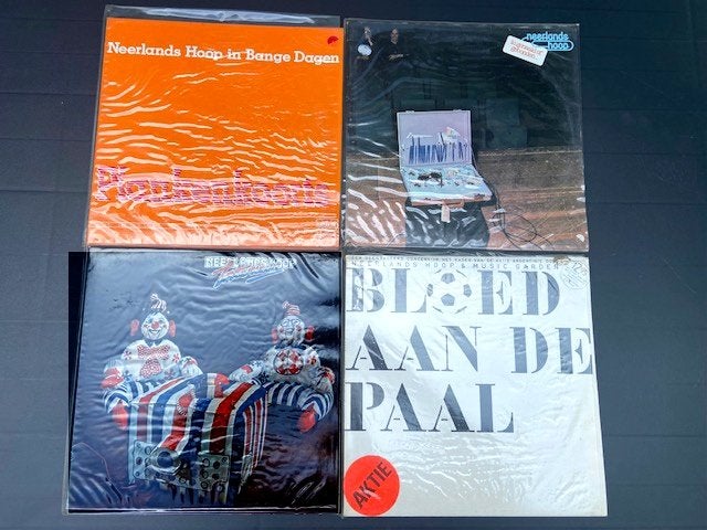 4 Neerlands Hoop Albums, Cd's en Dvd's, Gebruikt, Overige genres, Ophalen of Verzenden, Inclusief binnenhoes