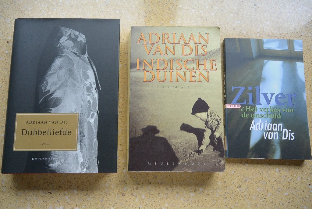 3x Adriaan van Dis Indische duinen + Dubbelliefde + Zilver, Gelezen, Adriaan van Dis, Ophalen of Verzenden, Nederland