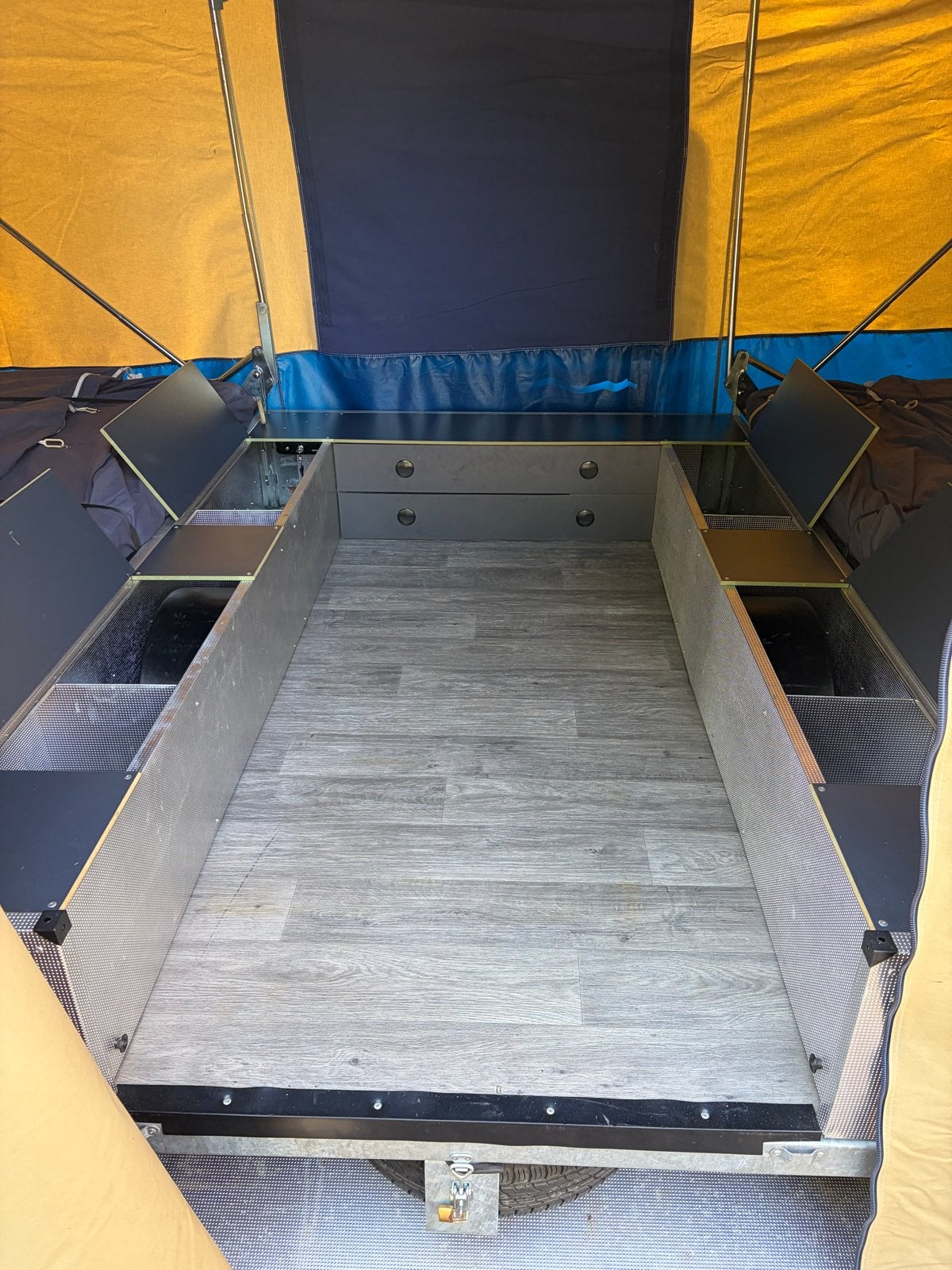 Cabanon Columbia vouwwagen - Ruime en comfortabele tent, Ophalen, Gebruikt, Meer dan 6