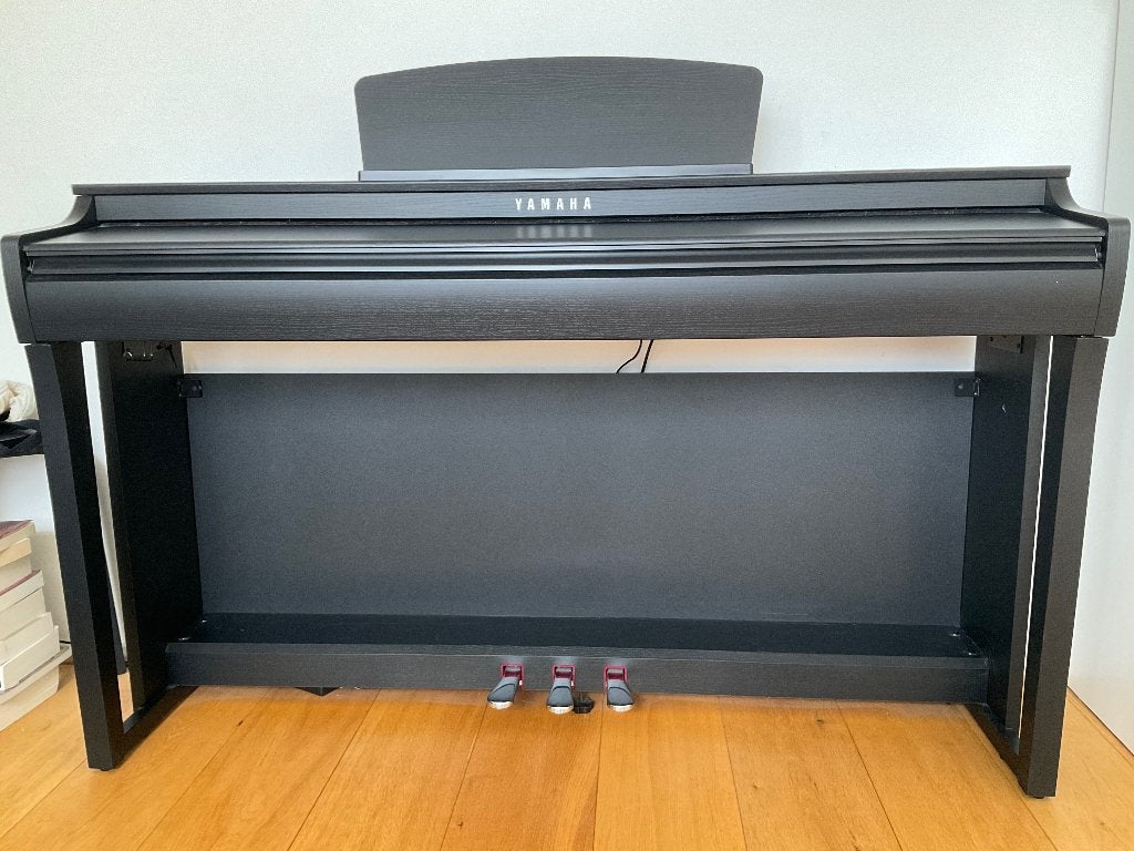 Yamaha Clavinova CLP-725 piano, Muziek en Instrumenten, Piano's, Ophalen, Zwart, Digitaal, Zo goed als nieuw