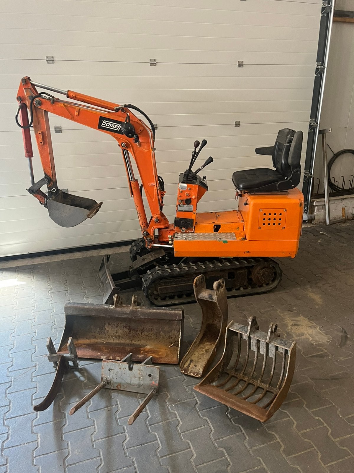 Schaeff HR1 minigraver complete set!, Ophalen, Graafmachine