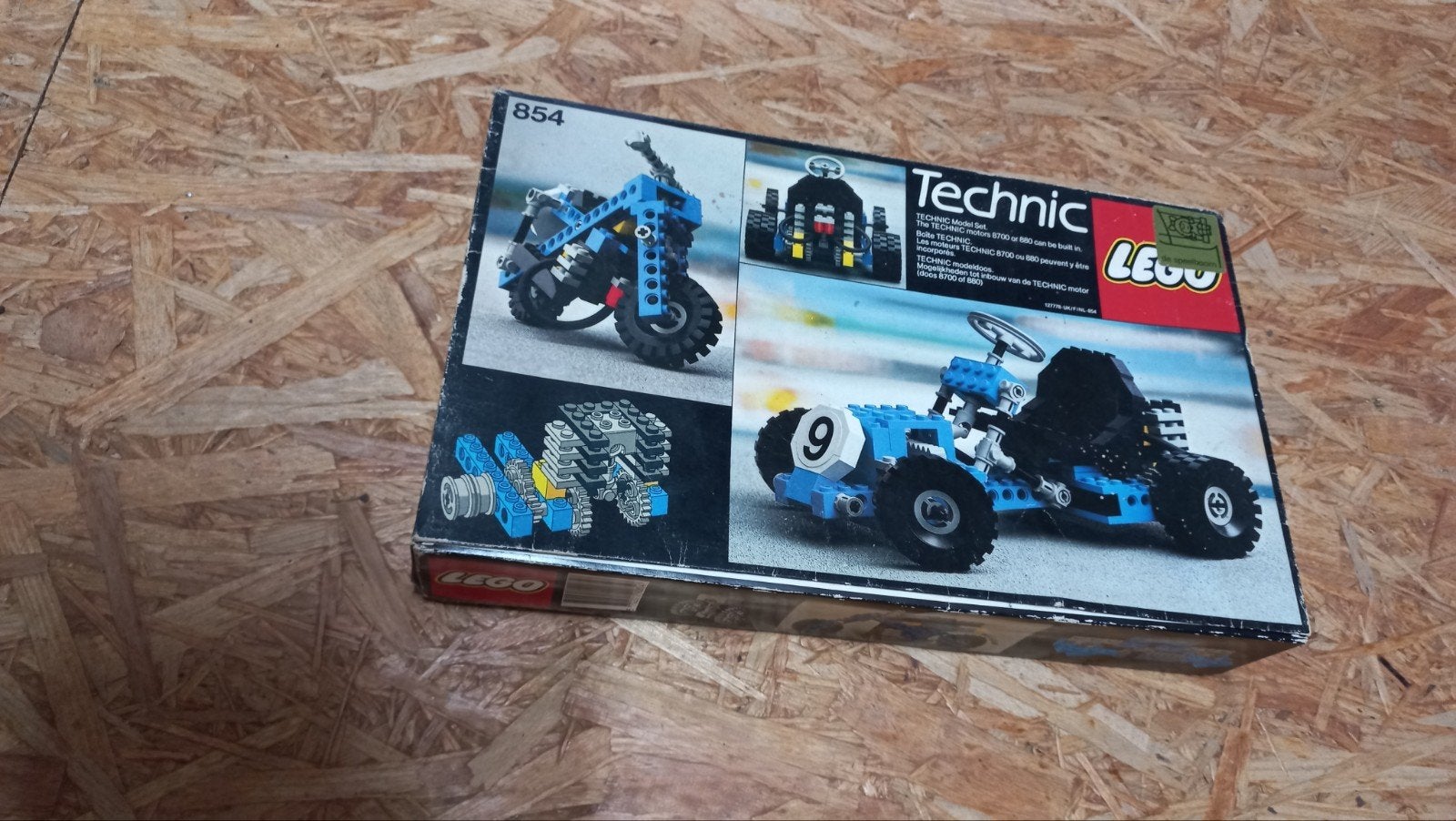 Lego technic 854, Ophalen of Verzenden, Zo goed als nieuw
